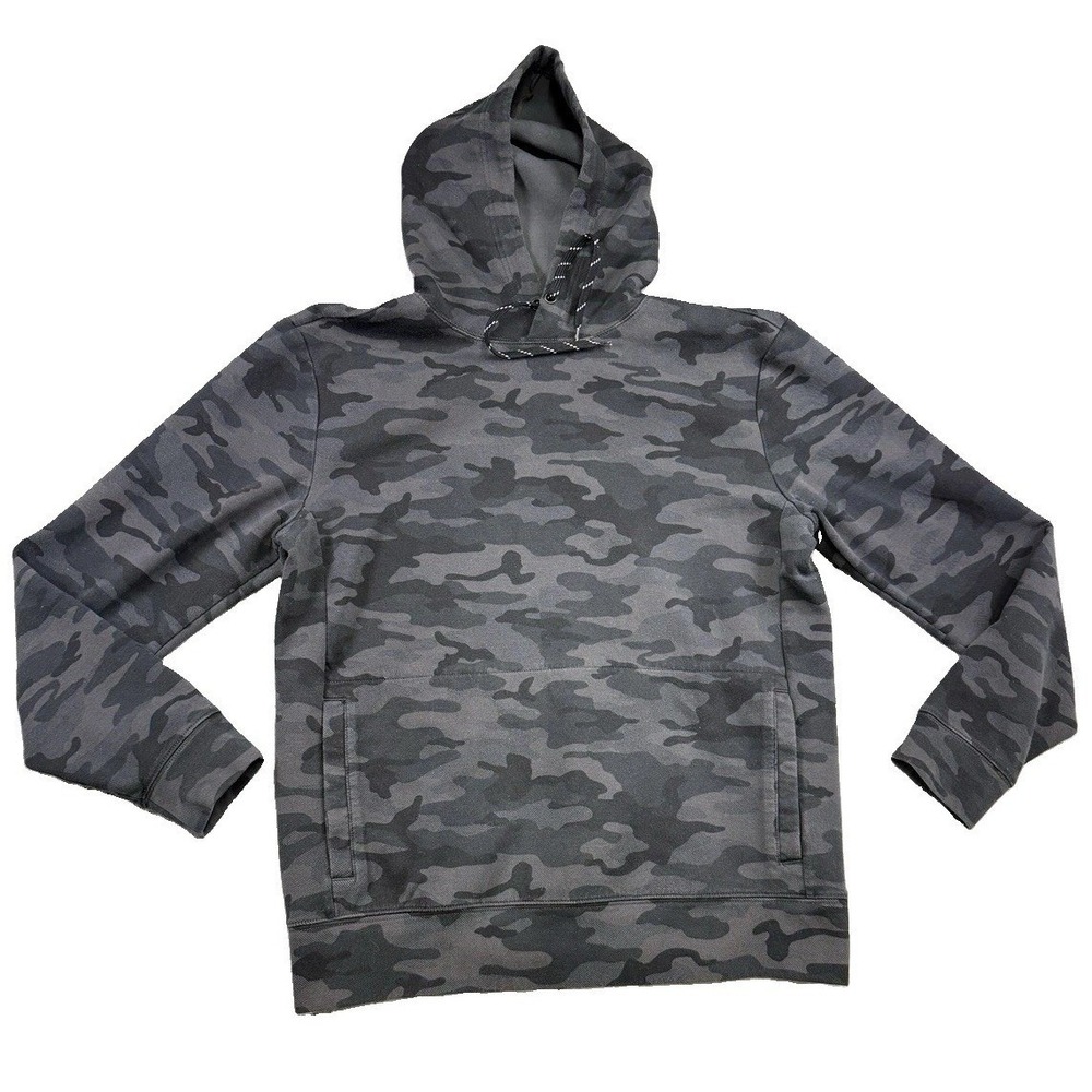 Gap Men's Camouflage Sweatshirt Hoodie Pullover Size M Everyday Normcore